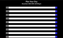 Daily Planner Screenshot